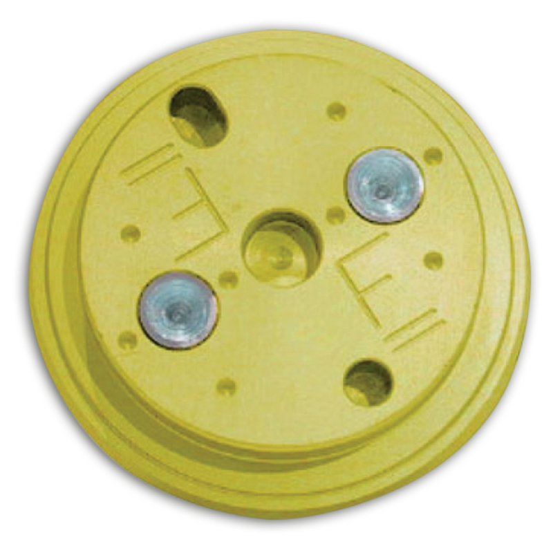 Chapa de Colagem Optronics "F" Amarela 12D