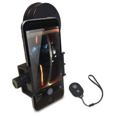 Adaptador de Smartphone para Lâmpada de Fenda