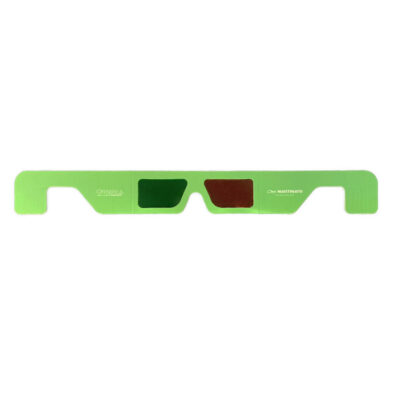 Alternative view of Óculos 3D Verde/Vermelho em Papel