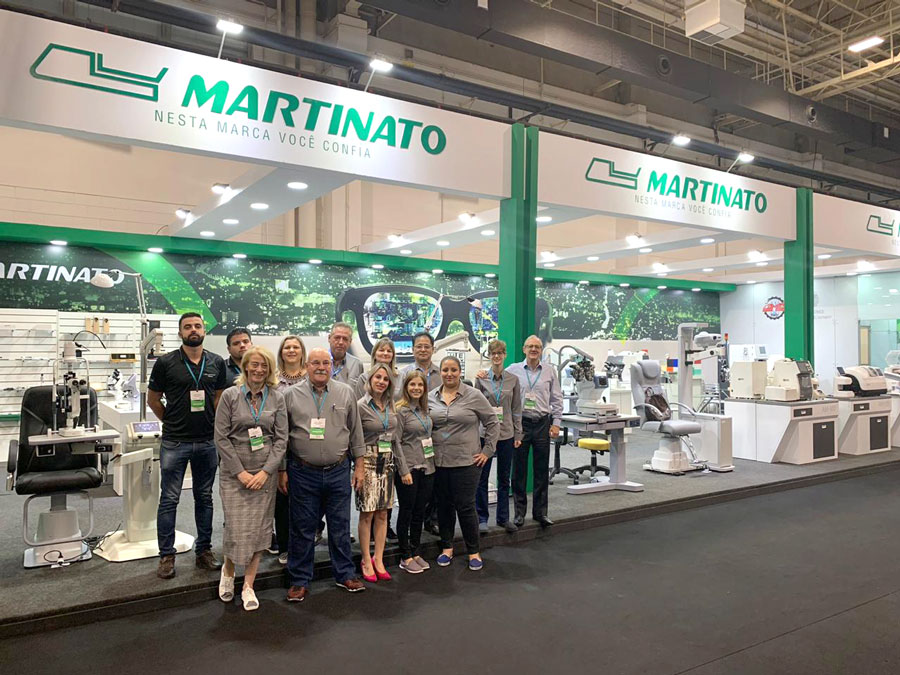 Equipe Expo Óptica 2019 Martinato