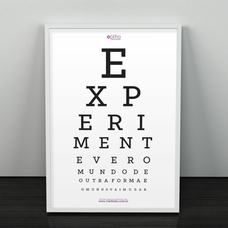 Poster Exame de Visão