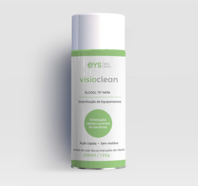 Álcool Spray para Limpeza Visioclean