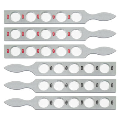 Alternative view of Conjunto de 6 Réguas de Esquiascopia com 30 Lentes