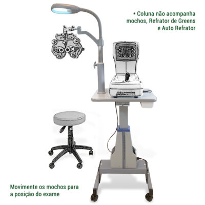 Alternative view of Mesa com Coluna Practice