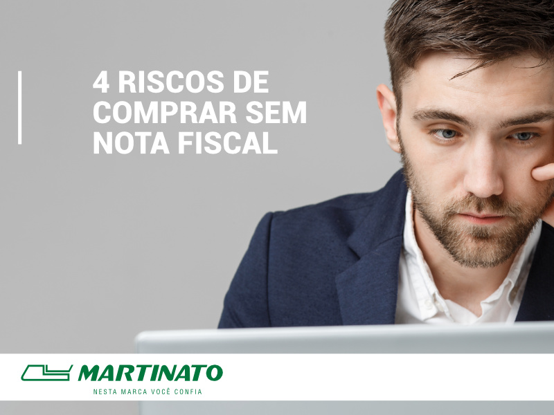 Equipamentos sem nota fiscal colocam o seu negócio em grande risco