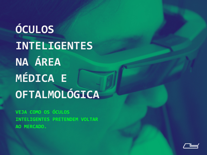 menina com os óculos inteligentes