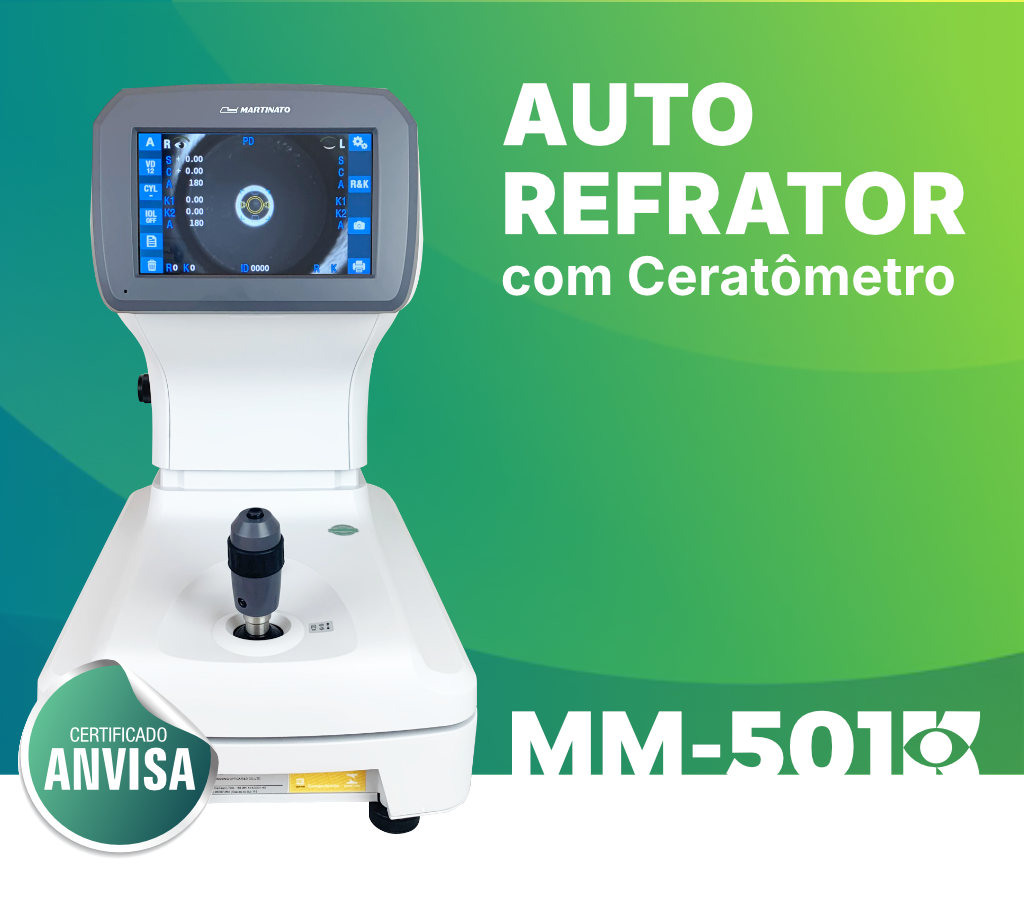 Auto Refrator com Ceratômetro