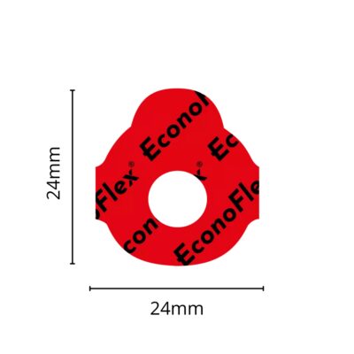 Black Pads 24mm