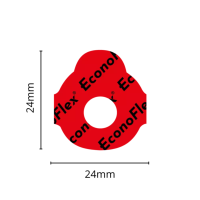 Black Pads 24mm
